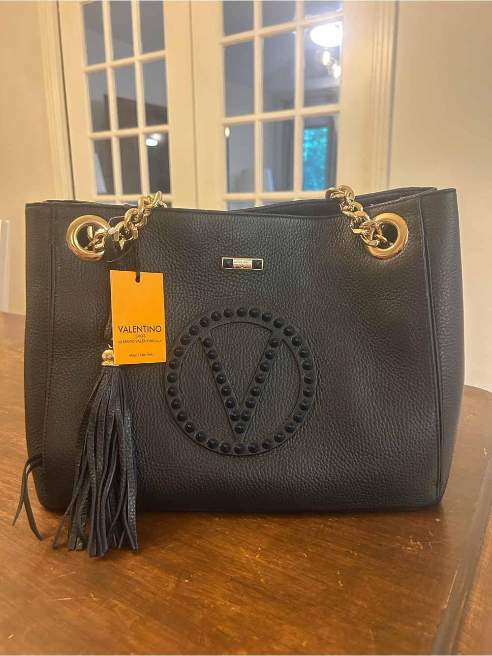 Valentino by Mario Valentino Luisa Rock Shoulder Bag